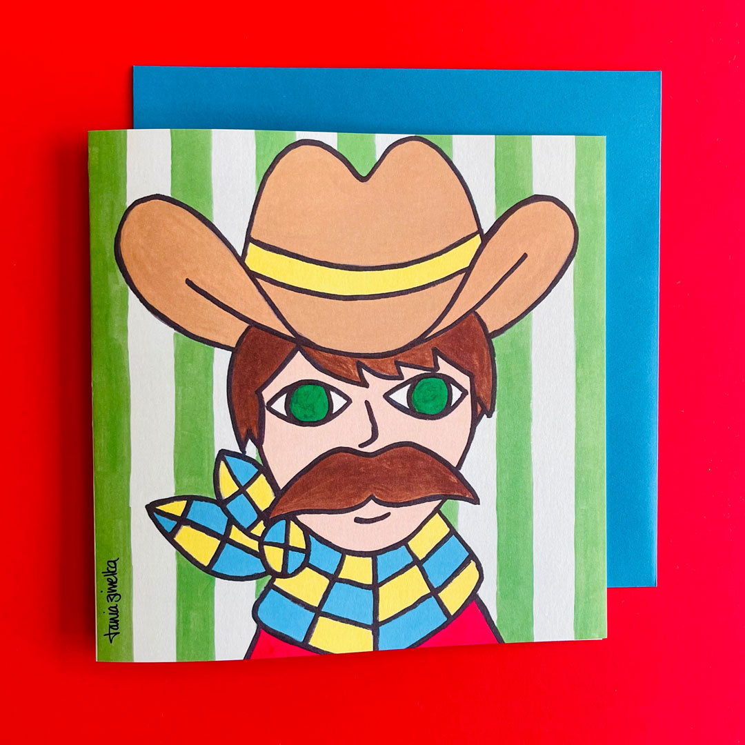 Cowboy Sam Card