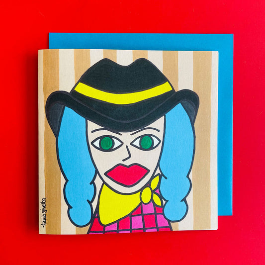 Cowgirl Melissa Card