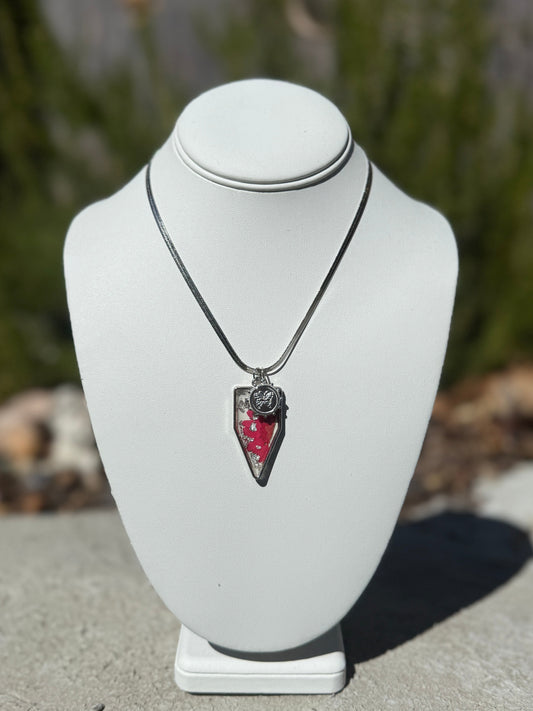 Butterfly Charm Silver Necklace