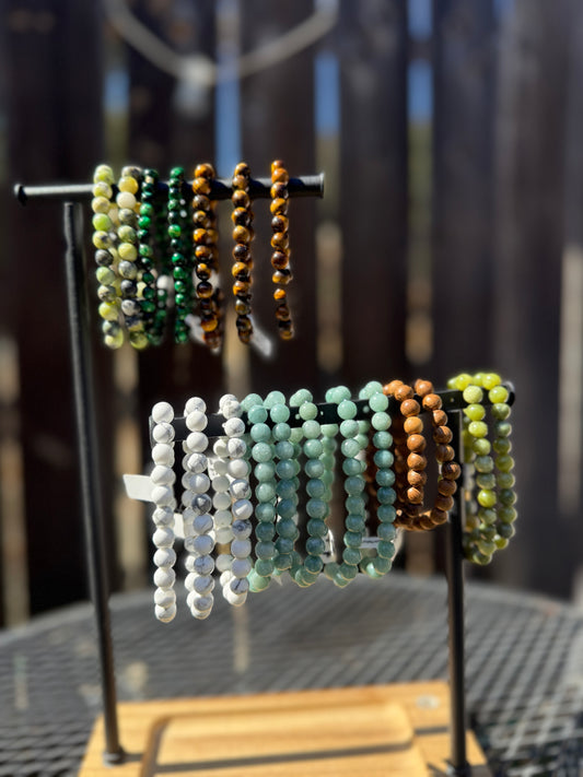 Gemstone Bead Bracelet