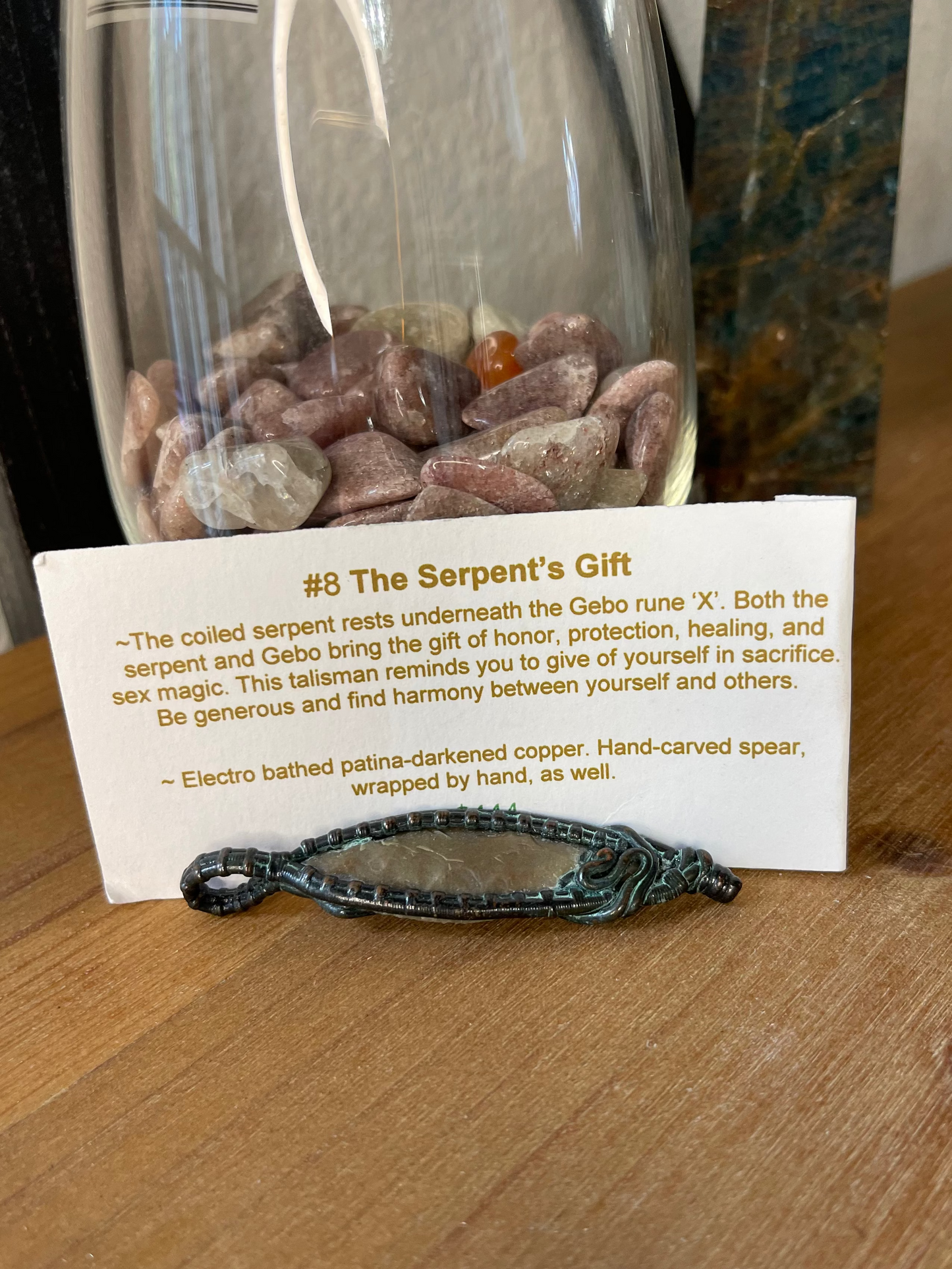 The Serpent's Gift Talisman