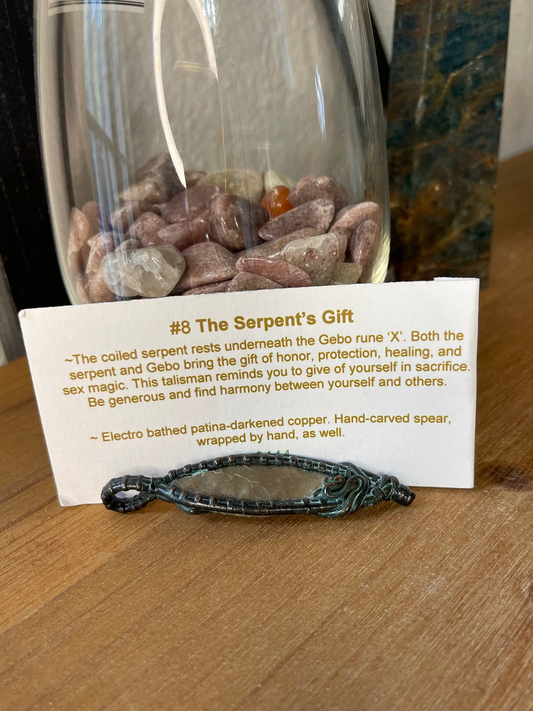 The Serpent's Gift Talisman