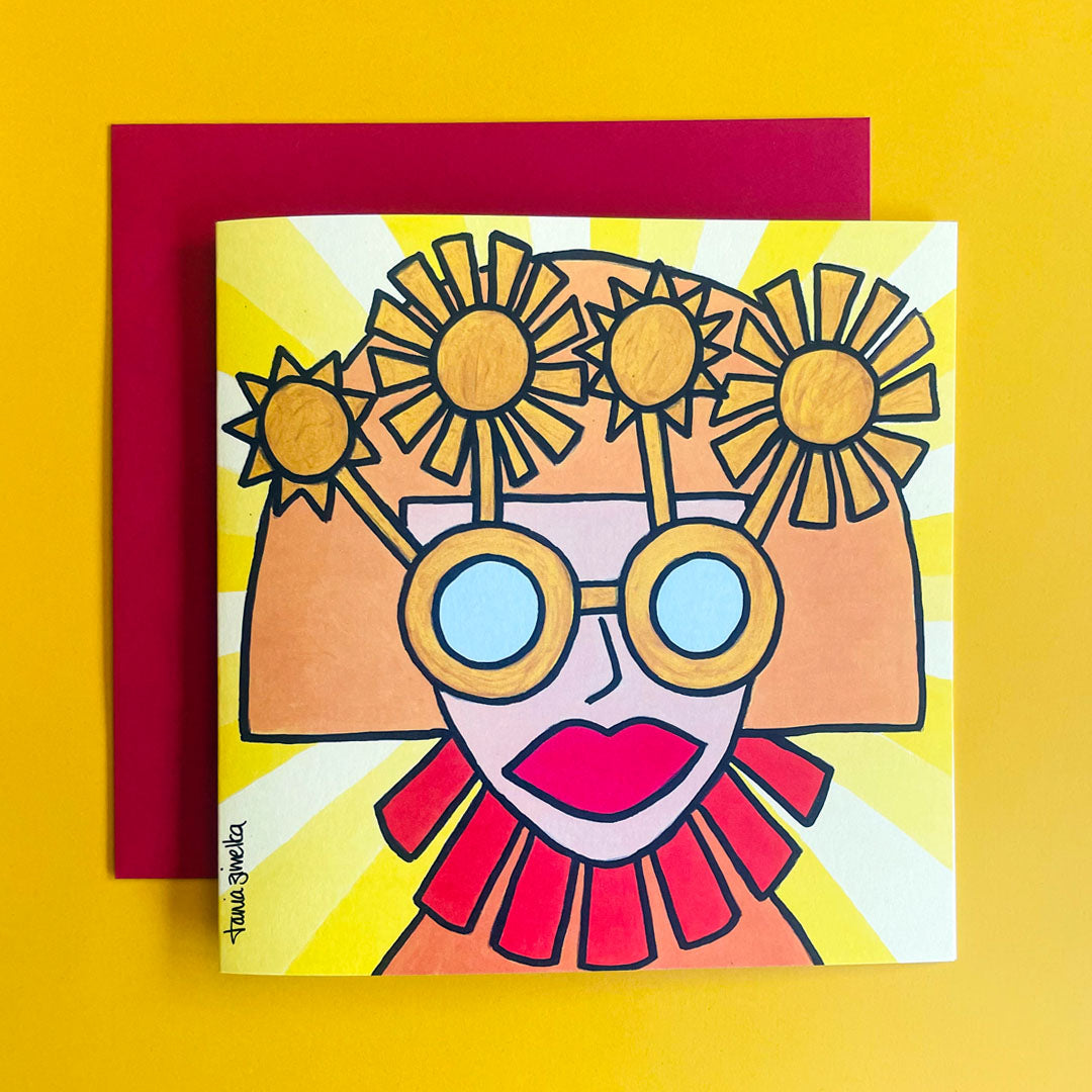 Summer Goddess Card
